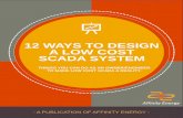 12 WAYS TO DESIGN A LOW COST SCADA SYSTEM · the SCADA system can’t really exist, because you’re ... integrates, the more revenue lands in his pocket. At Affinity Energy, we view