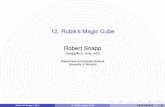 12. Rubik's Magic Cube - snapp/teaching/cs32/lectures/rubik.pdf¢  2012-11-07¢  Rubik¢â‚¬â„¢s Magic Cube