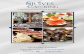 Sir Ives Cateringsirives.com/wordpress/wp-content/uploads/2017/04/SirIves-brochure-menu-20170420-with...Sir Ives Catering 732.521.1108 4. Sir Ives Classic Catered Picnic Package Includes: