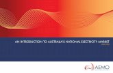 Introduction to Australia's National Electricity market · 2018-10-16 · ELECTRICITY AEMO GPO Box 2008 Melbourne VIC 3001 Website: INFORMATION CENTRE Telephone: 1300 361 011 ISBN