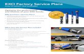 EXO Factory Service Plans - ysi.com Library/Documents... · for EXO Factory Service Plan owners ($100+ value) • Free return shipping • EXO Factory Service Plans cover annual check-up