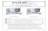 SWIRLFLO Fountains with FLEXI-GUARD and ezH2O Bottle Filler · SWIRLFLO® Fountains with FLEXI-GUARD ... stream should hit basin approximately 6-1/2” from the bubbler. Reassemble