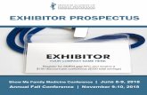 EXHIBITOR PROSPECTUS · patient care, advocacy, education, and research. The MAFP is a constituent chapter of the AAFP, one of the largest national medical organizations, representing