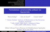 Formulations variationnelles utilisant les bipotentiels · 2010-09-01 · Plan de l’expos´e Standard materials Implicit standard materials. Bipotentials Applications of bipotentials