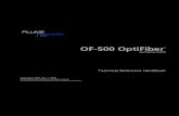 OF-500 OptiFiber - ATEL Electronics · OF-500 OptiFiber Certifying OTDR Technical Reference Handbook 3-Technical Reference Handbook ...