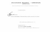 ATTITUDINAL ACCESS AUDIT – ORISSA - Swabhimanswabhiman.org/userfiles/file/Access Audit- Orissa.pdf · 2016-10-15 · ACCESS AUDIT – ORISSA (2004-05) Status of Attitudinal Access