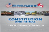 2014 CONSTITUTION AND RITUAL – 1 … Final...2014 CONSTITUTION AND RITUAL – 1 ST SMART GENERAL CONVENTION INTERNATIONAL ASSOCIATION OF SHEET METAL, AIR, RAIL AND TRANSPORTATION