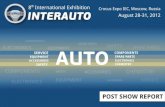 ABOUT EXHIBITION - IMAG · 2017-07-18 · The 8th International exhibition InterAuto was held August 28 through 31 in Crocus ... Oryol, Rostov, Samara, Sverdlovsk, Smolensk, Tverskaya,