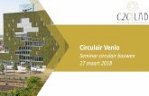 Circulair Venlo · 2018-03-27 · 1.1.1 Harde inverdieneffecten Input ophalen harde inverdieneffecten,-Water, energie & materiaal Overzicht best practices met behulp van literatuur