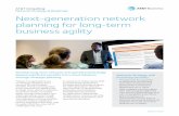 AT&T Consulting Network Strategy & Roadmap Next-generation ... · clients develop long-term network and operational strategy, and through strategic planning, realize significant benefits