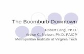 The Boomburb Downtown - Alliance for Community Treesactrees.org/files/Research/SmartGrowth/343b.pdf · 2007-07-31 · The Boomburb Downtown Robert Lang, Ph.D. Arthur C. Nelson, Ph.D.