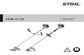 STIHL FS 130 - Jurec · satisfaction from your STIHL brush-cutter, it is important that you read and understand the maintenance and safety precautions, starting on page 3, before