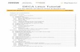 DECA Linux Tutorial - Intel DECA Linux Tutorial Version 15.1 3 DECA LINUX TUTORIAL Overview: This tutorial