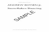 Full Conductor Score ANDREW BOYSEN Jr.kjos.vo.llnwd.net/o28/pdf/2016Band/19_Snowflakes Dancing_WB474F.pdf · ã ã ã 4 4 ˆ 8 6 4 4 ˆ 8 6 4 4 ˆ 8 6 4 4 ˆ 8 6 4 4 ˆ 8 6 4 4 ˆ