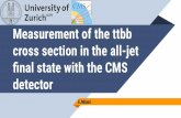 Measurement of the ttbb cross section in the all-jet ﬁnal ... · Measurement of the ttbb cross section in the all-jet ﬁnal state with the CMS detector V. Mikuni. Introduction