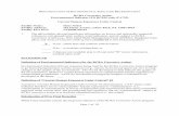 DOCUMENTATION OF ENVIRONMENTAL INDICATOR … · Page 1 of 22 D OCUMENTATION OF E NVIRONMENTAL I NDICATOR D ETERMINATION RCRA Corrective Action Environmental Indicator (EI) RCRIS code