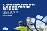 Construction Leadership Group · 6 CONSTRCTION LEADERSHIP GROUPfi Construction Procurement Methods: Best Practice Guideline In all of the appendices, the key parties are defined as