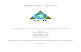 MACTE Guide to Accreditation · 2018-12-11 · MACTE Guide to Accreditation MONTESSORI ACCREDITATION COUNCIL FOR TEACHER EDUCATION MACTE 108 Second Street S.W. Suite 7 Charlottesville,