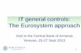 IT general controls: The Eurosystem approach · (SOX) Internal controls IT general controls are needed to support the reliability of application controls ... ITGC - 6 - Third party