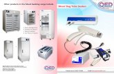 Other products in the blood banking range include a Blood ... · Other products in the blood banking range include a Blood Refrigerators b Platelet Incubators c Plasma Freezers Blood
