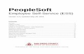 PeopleSoft Employee Self-Service Guide Unified School District...1. Go to . This is the URL for PeopleSoft Employee Self-Service (ESS). 2. Log in with your PeopleSoft User ID and password.
