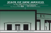 STATE OF NEW MEXICO · of “new money,” FY20 projected recurring revenue less FY19 recurring appropriations, was estimated at $1.1 billion halfway through the legislative session,