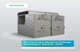 Air-insulated Medium-Voltage Switchgear NXAirS, 24kV... · 10,000 times operation or 10 years. The arc voltage is thus extremely low-only 20 to 200V. And, on account of short arcing