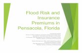 Flood Risk and Insurance Premiums in Pensacola, FloridaStorm surge hazard products from U-Surge 1. More granular than FEMA DFIRMs: includes surge elevations for the 10%, 4%, 2%, 1%