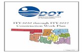 FFY-2020 through FFY-2027 Construction Work Plan · Construction Work Plan which contains critically needed transportation improvement projects for our interstate, U.S. and state