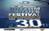 the 30th greAt British rhythm & Blues FestivAl · 2019-08-18 · Colne Town Council are proud to present The 30th Great British Rhythm & Blues Festival, with a fun packed festival