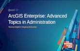 ArcGIS Enterprise: Advanced Topics in Administration · 2018-07-31 · Portal for ArcGIS ArcGIS Hosting server Web Adaptor ArcGIS Web Adaptor ArcGIS Enterprise Base deployment Overview-Four