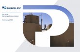 INVESTOR PRESENTATION 3Q »2017s21.q4cdn.com/387064974/files/doc_financials/2019/q4/PE...(2) On 2/11/2020, Parsley Energy, LLC and Parsley Finance Corp. (the “Issuers”),subsidiaries