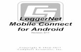 LoggerNet Mobile Connect for Android - Campbell Sci · 2017-08-09 · LoggerNet Mobile Connect for Android Revision: 8/17 . i . ... All free memory may not be available for data tables.