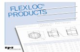 FLEXLOC ® PRODUCTS · 2018-08-24 · Drawings subject to revision. To assure you have current drawings contact SPS Technologies Aerospace Product Engineering Dept. Usage Limitations: