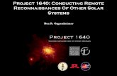 Project 1640: Conducting Remote Reconnaissances Of Other … · 2013-06-12 · Planetsarecomplex Vogt-Russell Theorem: “mass and chemical composition are sufficient to determine