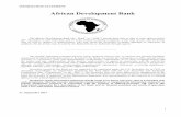African Development Bank · 1 INFORMATION STATEMENT African Development Bank The African Development Bank (the “Bank” or “ADB”) intends from time to time to issue debt securities