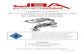 Installation Instructions - JBA Performance Exhaustjbaheaders.com/assets/instruction_sheets/1650S.pdfPerTronix© thanks you for choosing JBA HEADERS, the best fitting, highest quality
