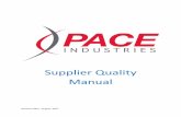 Supplier Quality Manual...and the supplier, through effective Advanced Product Quality Planning (“APQP”). • Define the quality assurance procedures and documents which suppliers