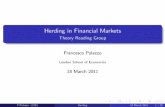 Theory Reading Group Francesco Palazzopersonal.lse.ac.uk/nava/Materials/RG/TIII4.pdf · Theory Reading Group Francesco Palazzo London School of Economics 18 March 2011 F.Palazzo (LSE)
