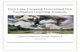 Foss Lake Escaped Prescribed Fire Facilitated Learning ...queticosuperior.org/wp-content/uploads/2016/11/Foss_Lake_FLA.pdf · Foss Lake Escaped Prescribed Fire FLA 5 Figure 1 –