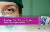 Aquilex Fluid Control System - MyoSure · Aquilex® Fluid Control System Set-up & Troubleshooting Guide. For Hologic Technical Support, please call (800) 442-9892 ... Power Cord (AQL-213)