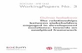SOCIUM SFB 1342 WorkingPapers No. 3 · SOCIUM t SFB 1342 WorkingPapers No. 3 [1] 1. tions relevant to the relationships between IntroductIon Various international instruments have