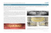 Prosthodontic management and esthetic …Ce eport Dental, ral and Craniofacial Research en ral rania e, do: OC.1000263 Volume 4(5): 1-3: 2585314 Prosthodontic management and esthetic