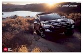 2020 Land Cruiser - Toyota · Land Cruiser shown in Blizzard Pearl.48, 20 Page 2 Elevate your status, figuratively and literally. The ultimate expression of luxury and capability,