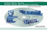 340A/360A Series Single Stage End Suction Pumps · 2009-06-21 · suction pressure) 175 P.S.I. Hydrostatic Test Pressure (Maximum) 265 P.S.I Limitations 340A & 360A Series – H.P.