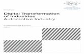 Digital Transformation of Industries Automotive Industry · 2017-04-11 · January 2016 4 World Economic Forum White Paper Digital Transformation of Industries: Automotive Industry
