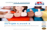 ISTQB-Level-1 Exam Dumps with Real Exam Questions · position of test manager and asked to develop a test strategy, manage the testing of the project and organize the resources needed