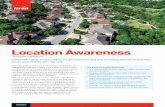 Location Awareness · Location Awareness Distributed Intelligence Effectively using smart meters as grid sensors requires knowing exactly where they are in your distribution network.
