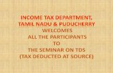WELCOMES ALL THE PARTICIPANTS TO THE SEMINAR ON TDS … · •Return Preparer Utility (RPU) is made available by NSDL •Based on RPU softwares are also available in the market for