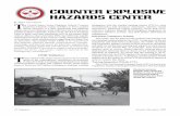 Counter Explosive Hazards Center - DTICExplosive Hazards Center (CEHC) at Fort Leonard Wood, Missouri, is a fully operational and enduring organization providing the Army with innovative